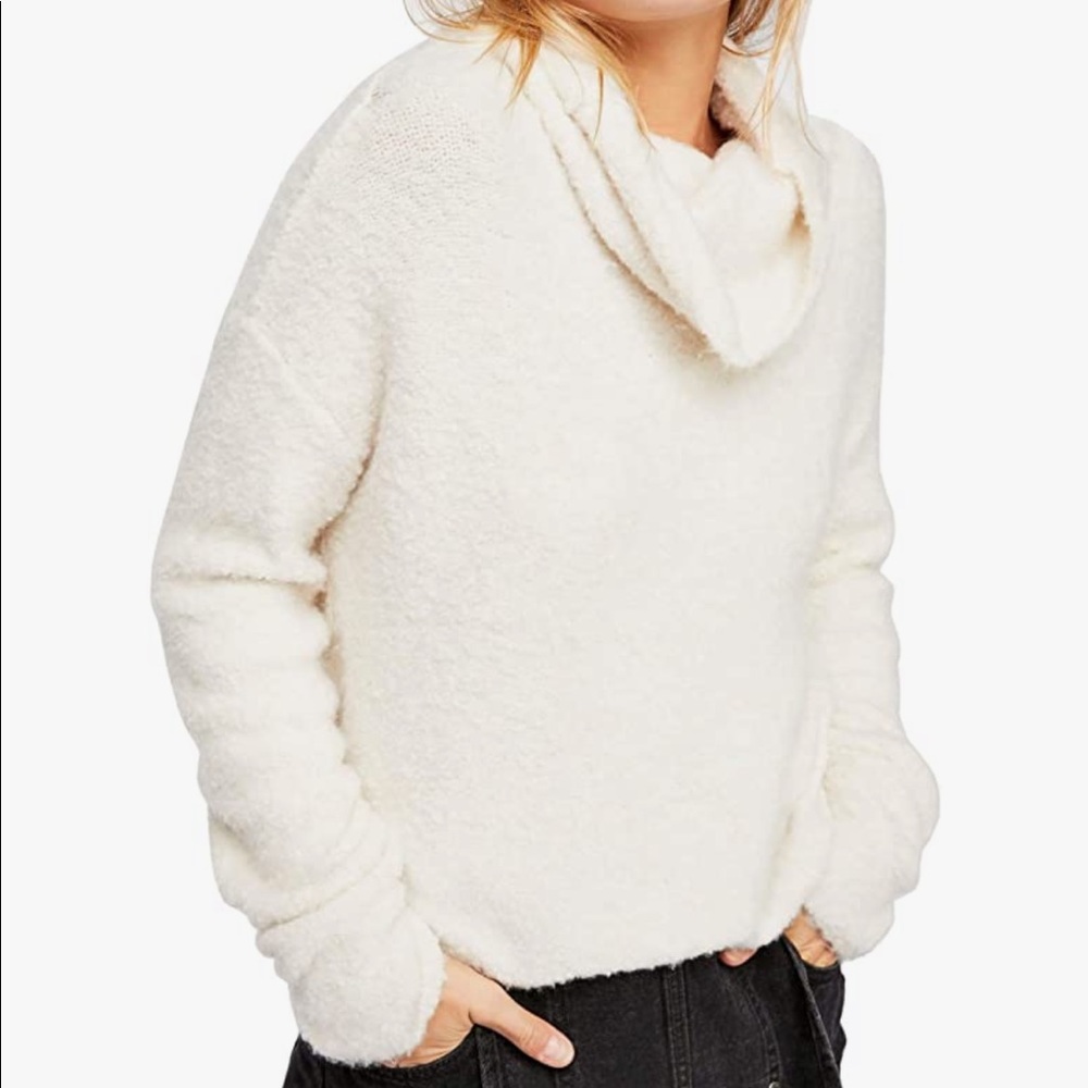 Oversized cozy free people sweater